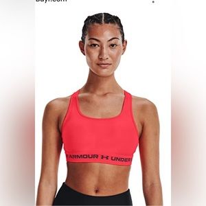 Women's Armour® Mid Crossback Sports Bra‎
